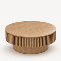 Table basse ronde