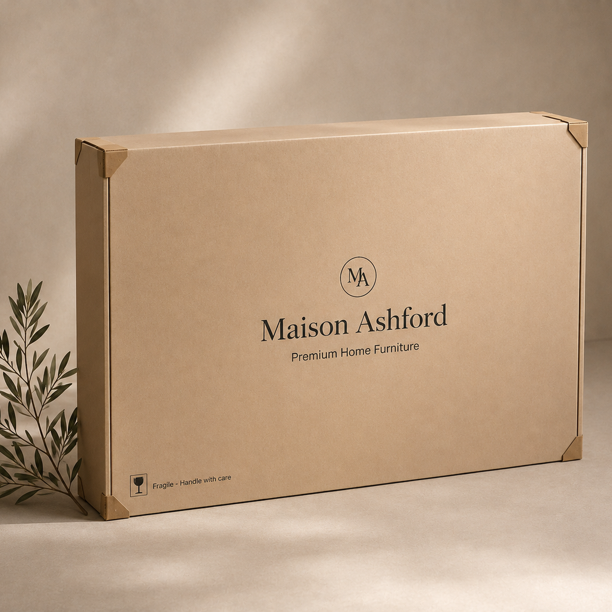 Table basse packaging Maison Ashford 