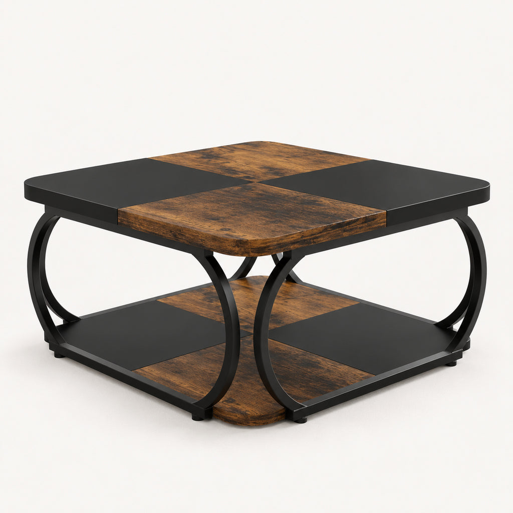 Table basse bois Harry fond neutre