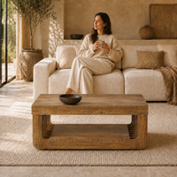 Table basse bois Kellwood ambiance cosy
