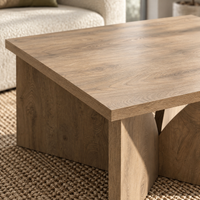 Table basse bois Tanka texture