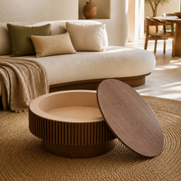 Table basse ronde