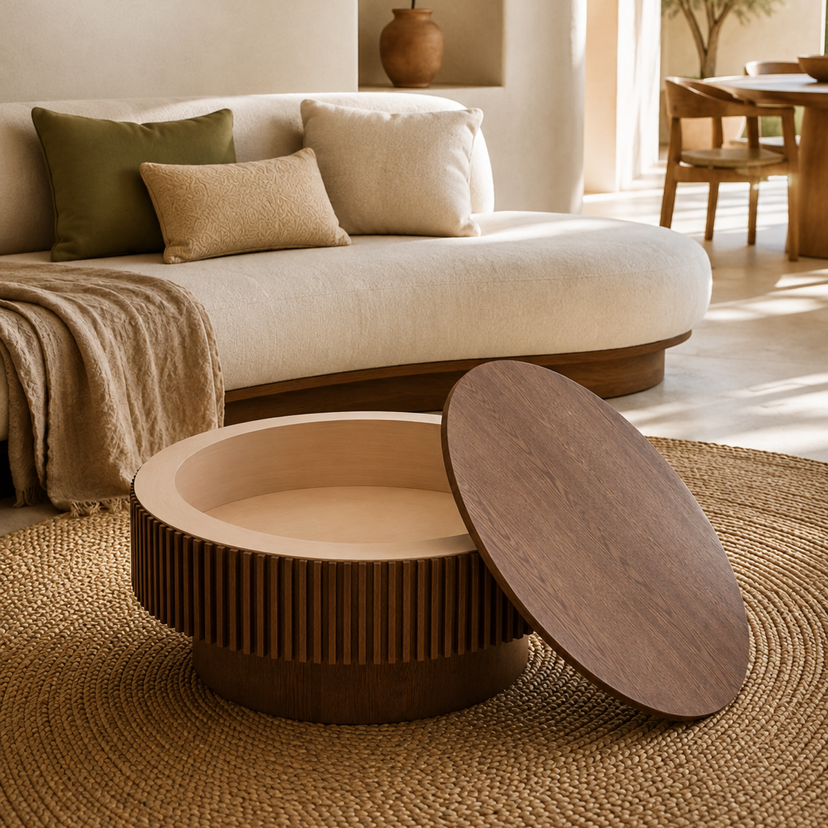 Table basse ronde Image
