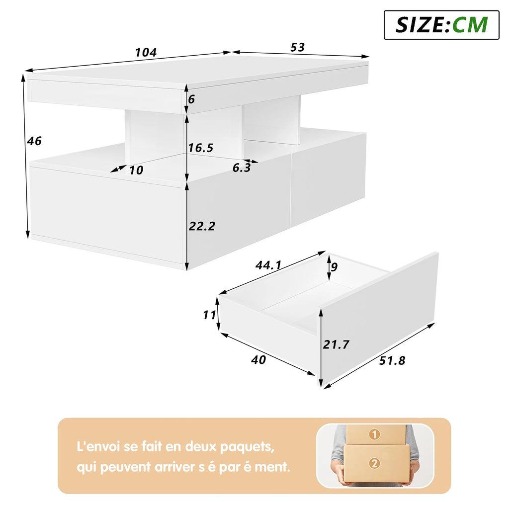 table basse luxe
